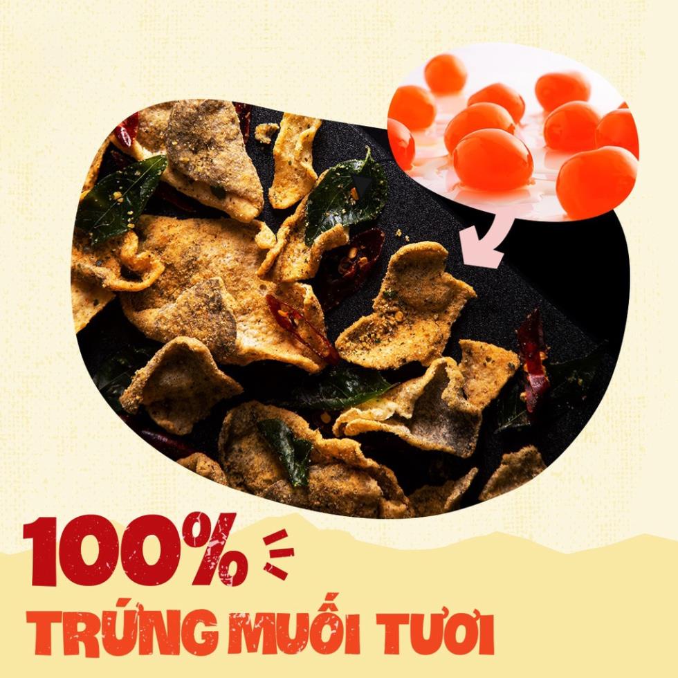 Da Cá Trứng Muối DAISUKI THÁI LAN Gói 30G