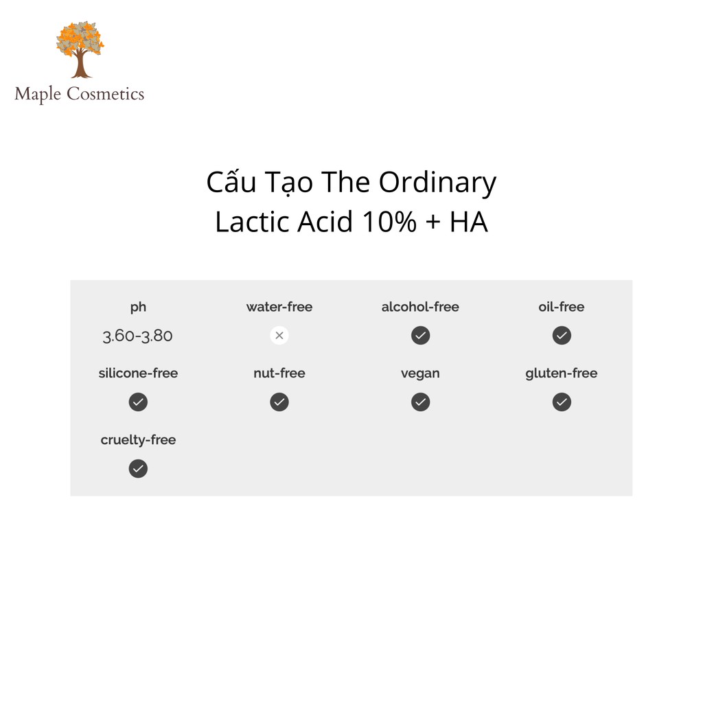 [BẢN CANADA] Tinh Chất Tẩy Tế Bào Chết Lactic 5% + HA, Latic 10% + HA - The Ordinary. | BigBuy360 - bigbuy360.vn