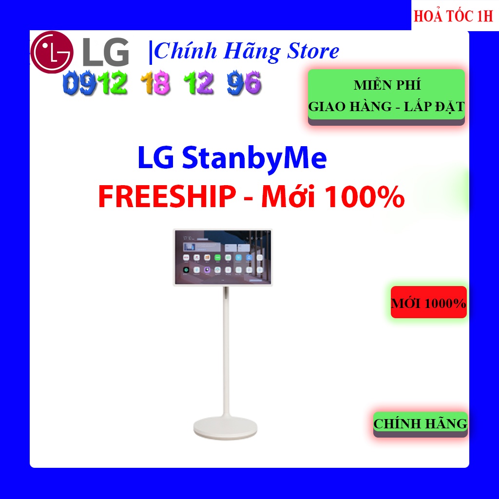 [Mã ELHAMS5 giảm 6% đơn 300K] LG StanbyMe 2K 27 inch 27ART10AKPL, LG Stand by Me - Hàng chính hãng