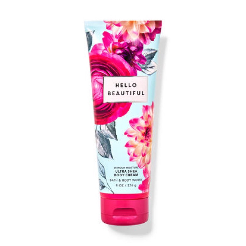 Kem dưỡng thể lưu hương mịn da Bath and body Works - Hello Beautiful 226gr