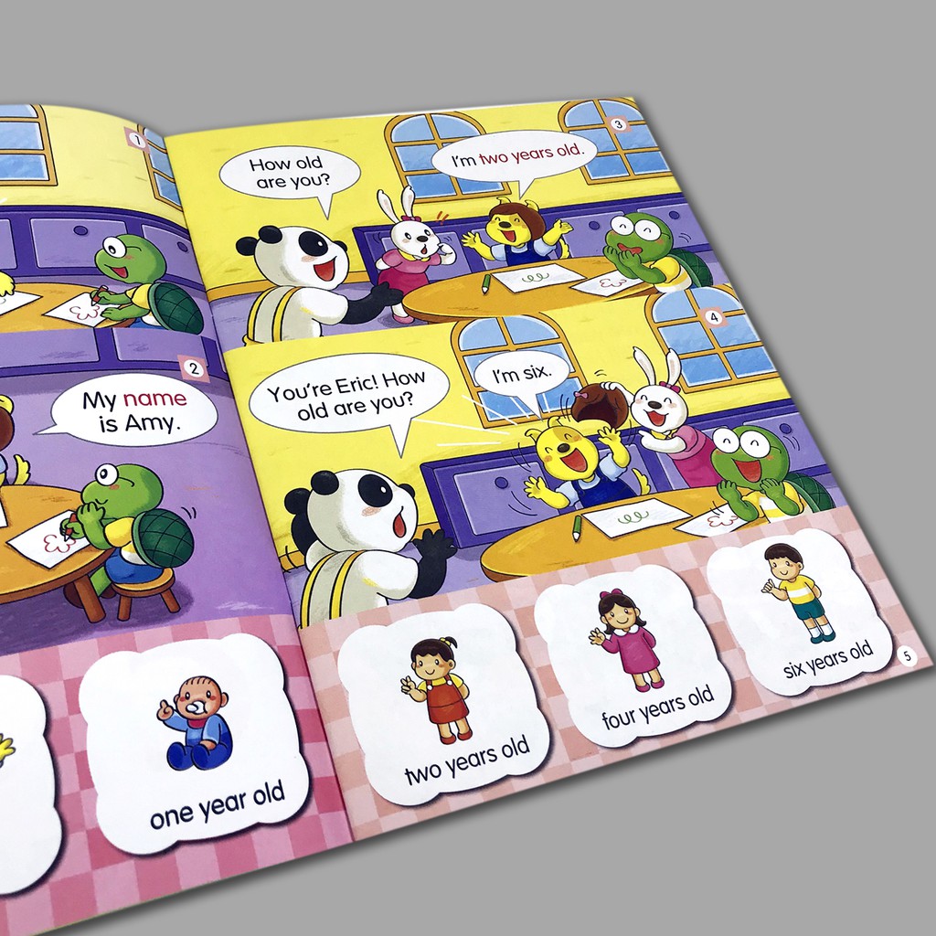 Sách - Tiếng Anh Cho Trẻ Em - Happy World - 5a (Bộ 2 quyển, 1 sổ tay, 1 đĩa DVD) | BigBuy360 - bigbuy360.vn