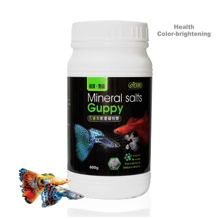 Hổn hợp muối, Khoáng chất và vitamin cho cá bảy màu của hàng Ista đài Loan
