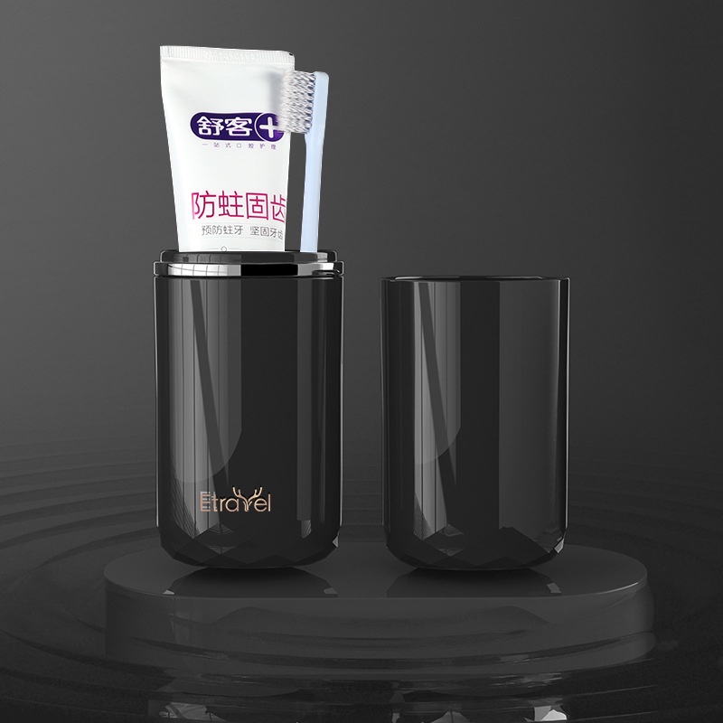 Bộ Cốc Đựng Bàn Chải Kem Đánh Răng Du Lịch Tiện Lợi