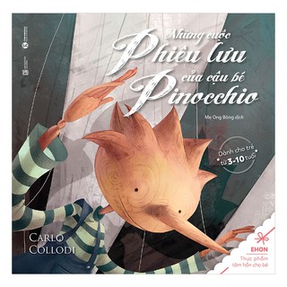 [HÀ NỘI] - Sách - Ehon Những Cuộc Phiêu Lưu Của Cậu Bé Pinocchio