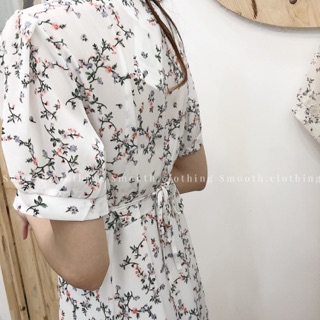 Váy lụa cát hoa nhí