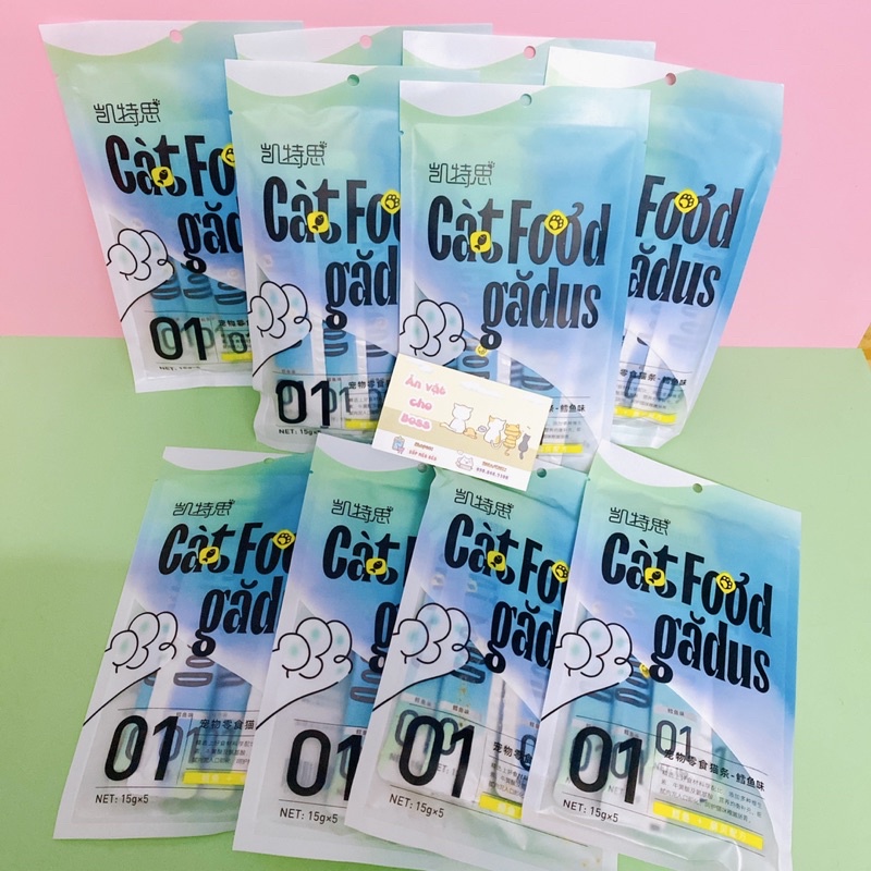 Gói 5 thanh soup 15gr*5 hãng Keith cao cấp