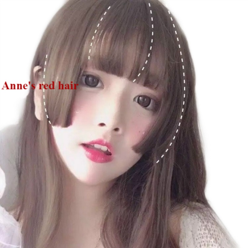 Tóc giả hóa trang công chúa dễ thương