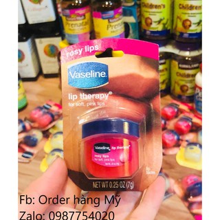 Dưỡng môi Vaseline 7g Của Mỹ