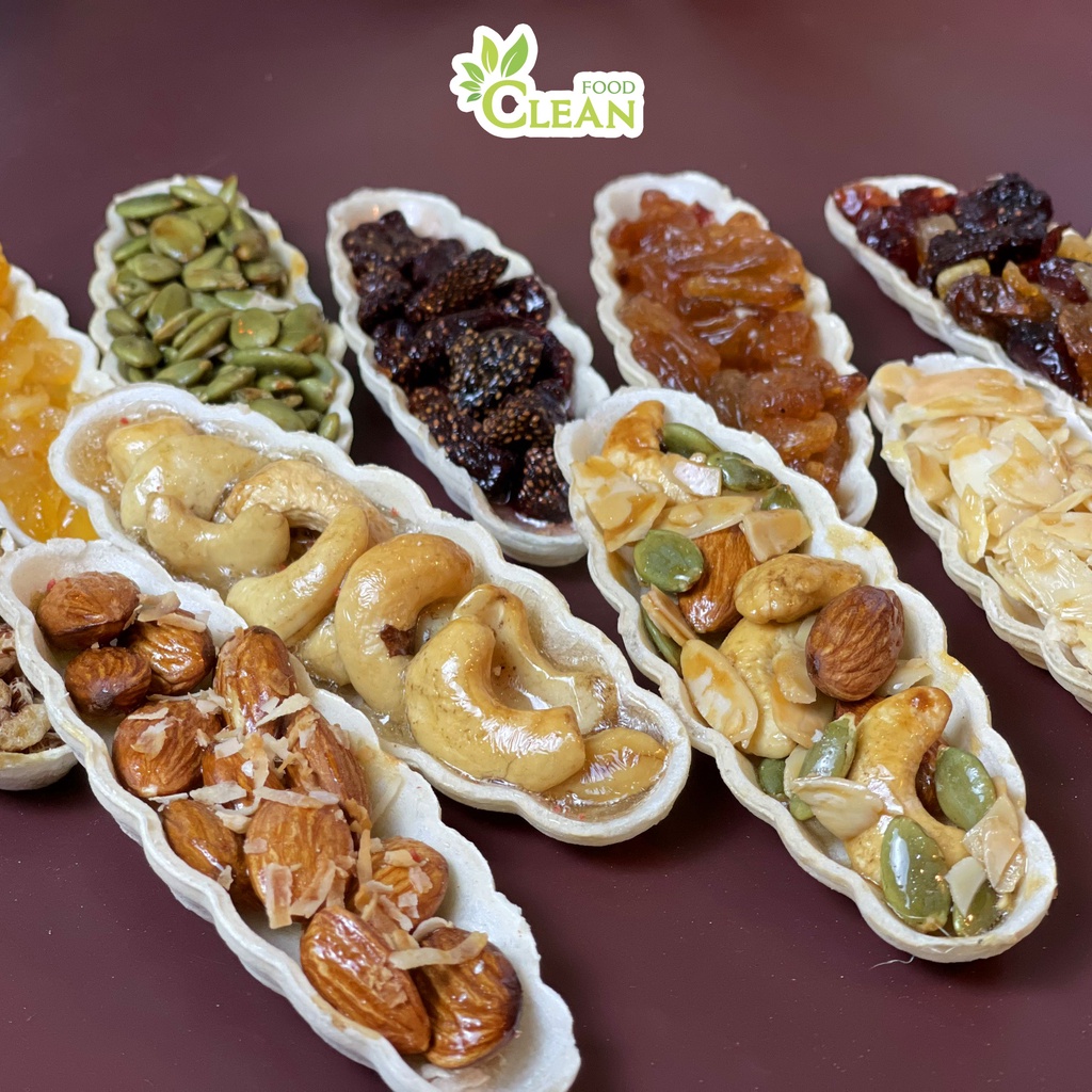 Bánh thuyền hạt dinh dưỡng Cleanfood 500g