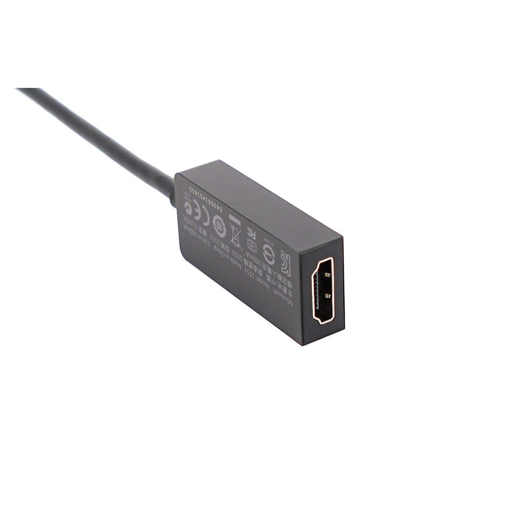 cáp Microsoft chuyển mini DisplayPort DP sang VGA, HDMI 2.0 4K cho Surface Pro 3,4,5,6,7