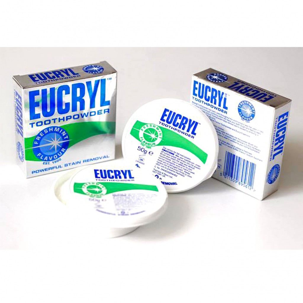 Bột tẩy trắng răng EUCRYL 50g