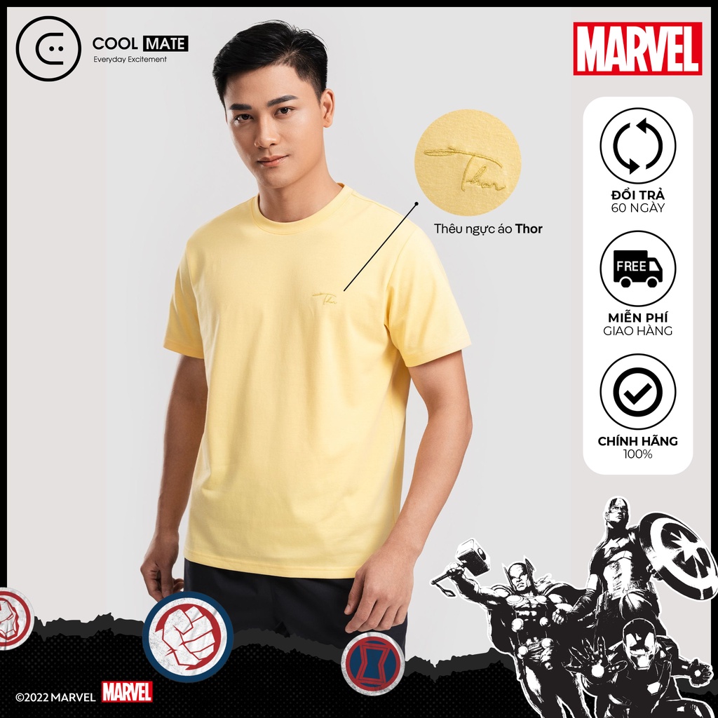 Áo thun Marvel Thor "I choose Worthiness" - thương hiệu Coolmate LP