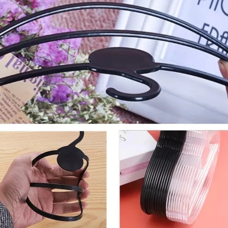 1 Móc Treo Quần Áo Hình Tròn Đa Năng Giúp Tiết Kiệm Không Gian