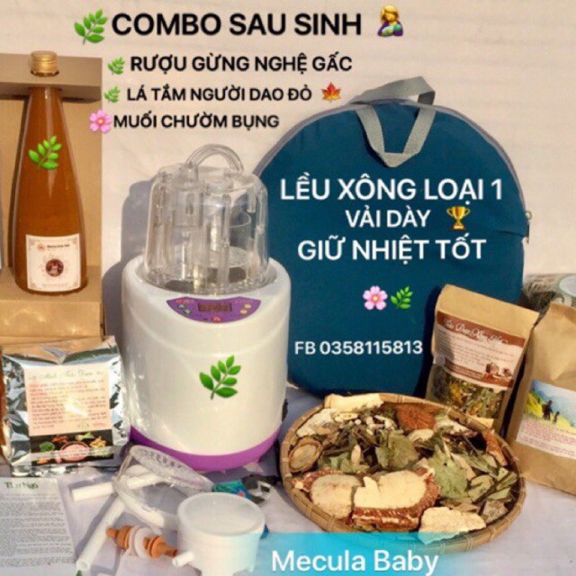 NỒI XÔNG HƠI CAO CẤP KÈM LỀU VÀ THẢO DƯỢC