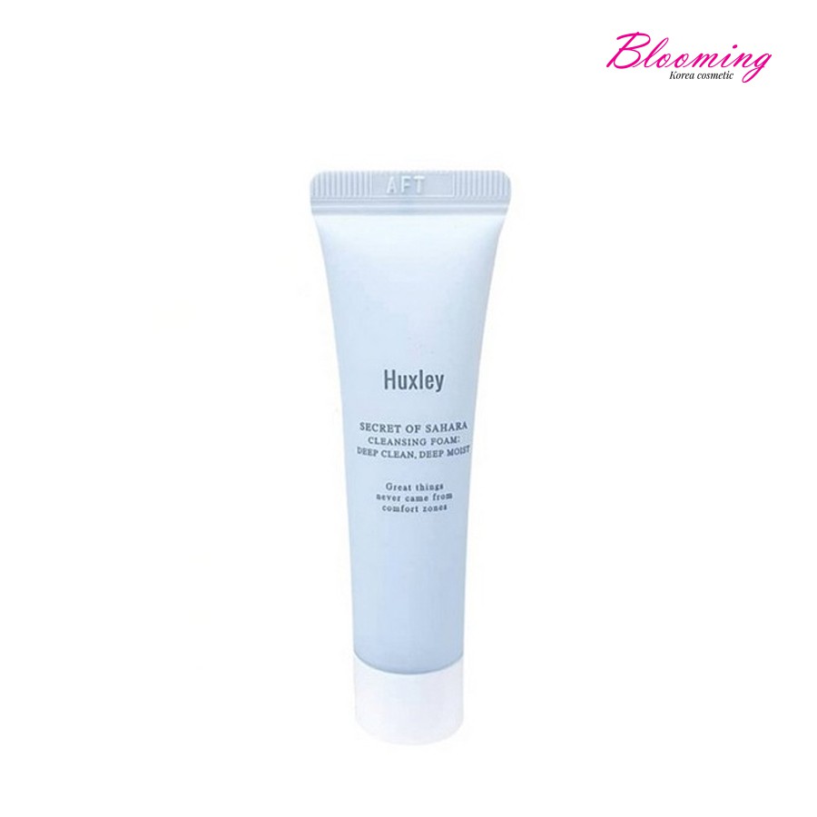 [Mini] Sữa rửa mặt dạng bọt Huxley Secret Of Sahara Cleansing Foam 10ml