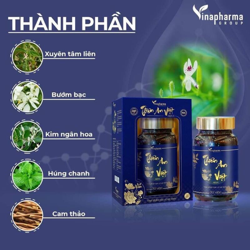 Thiên An Việt Bổ Phế Tiêu Đờm Giảm Ho Nhanh Chóng Đánh Tan Cơn Ho Dai Dẳng