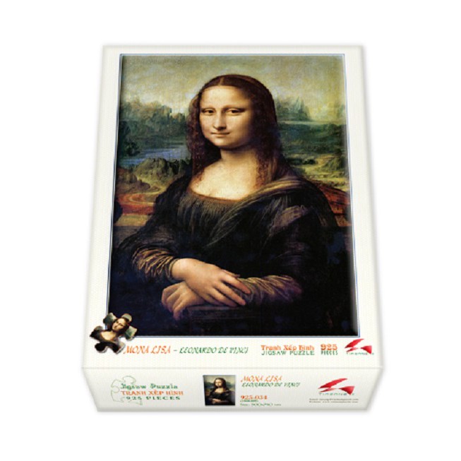 Bộ tranh xếp hình jigsaw puzzle 925 mảnh – Mona Lisa