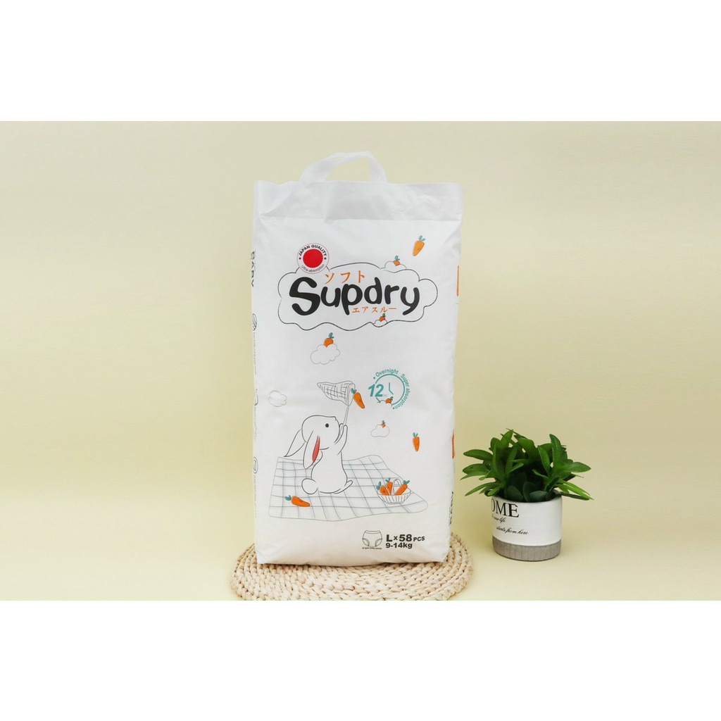 ☘️ Tã quần / dán cao cấp Nội địa Trung Supdry đủ size dán NB80/S72/M66/L60 quần M64/L58/XL52/XXL50/XXXL46