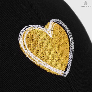 Grimm DC Nón tim vàng | Couple Gold cap