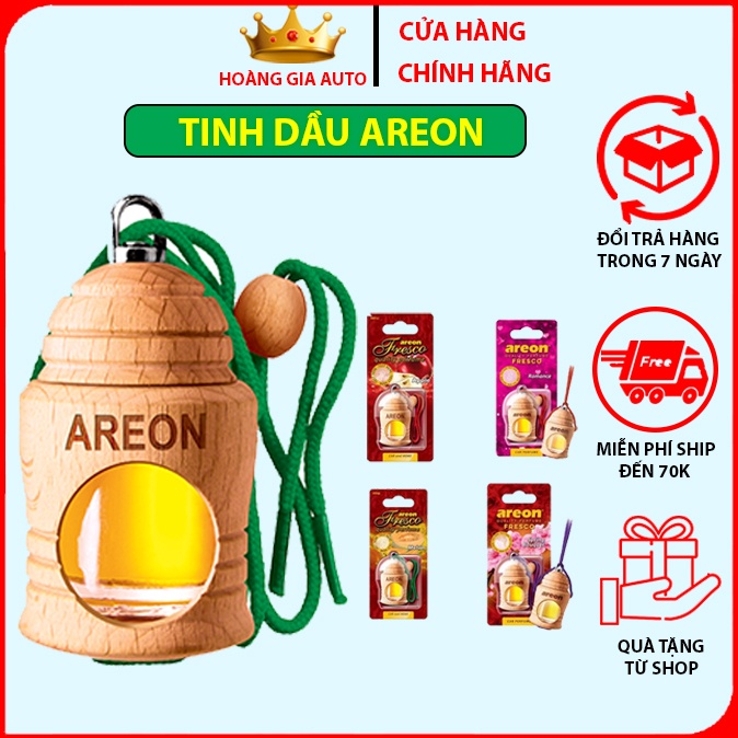 Tinh Dầu AREON - Tinh Dầu Khử Mùi Areon Chính Hãng Khử Mùi Xe Hơi Nhập