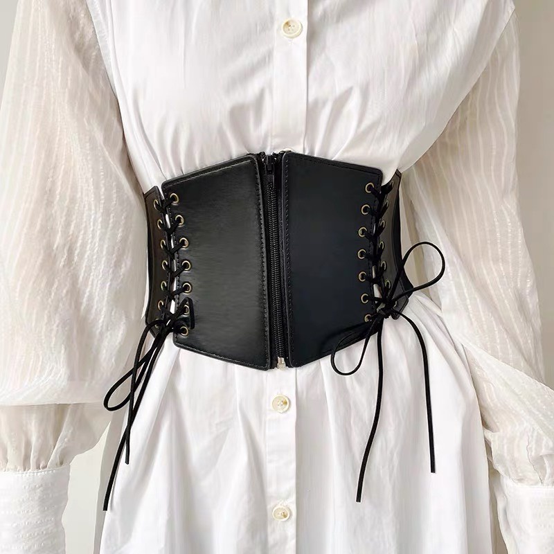 Corset thắt eo bản mới 2022 Belt corset khóa kéo