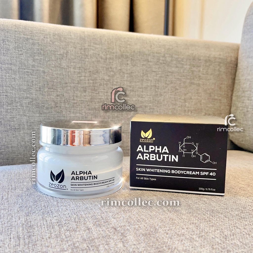 Kem Dưỡng Trắng Da Zeozon Skin Whitening Body Cream SPF40 200g
