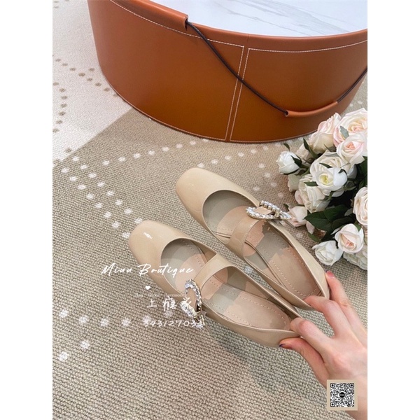 Giày Dior 3p da bóng fullbox size 35-38