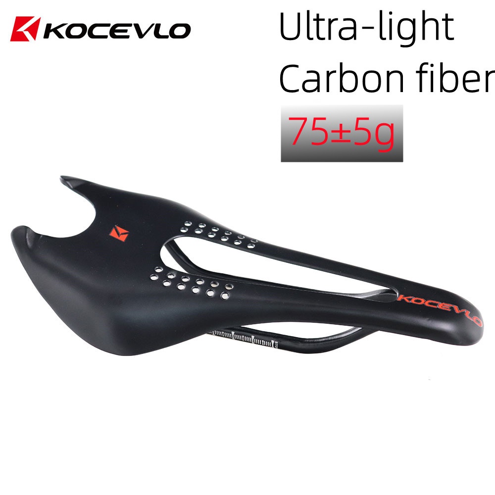 Yên Xe Đạp Bằng Sợi Carbon Siêu Nhẹ KOCEVLO 2022 75g