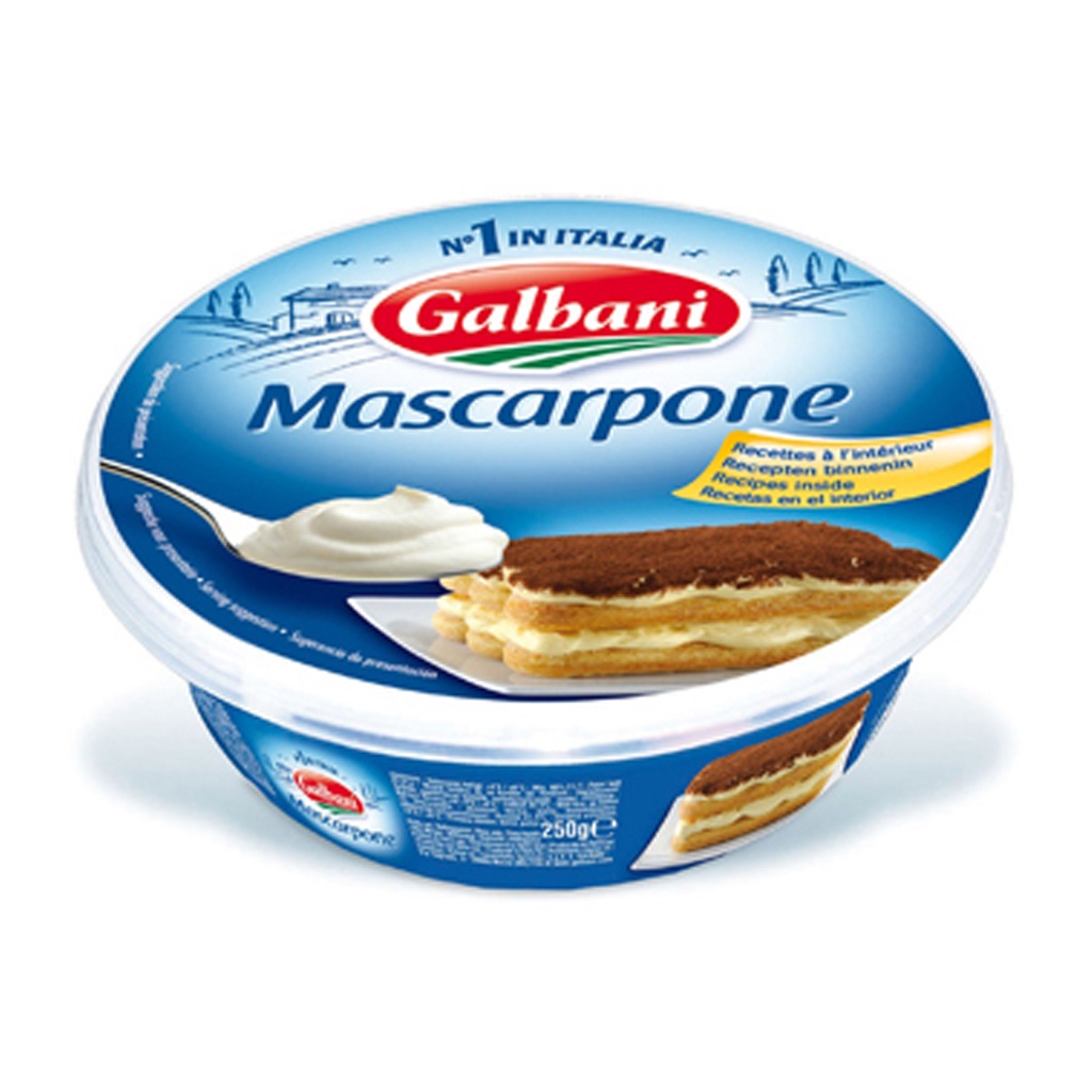 Pho mai Mascarpone Cheese Tiramisu Galbani 250G/500g