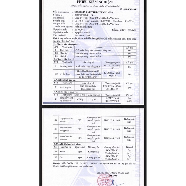 Son Gold Chính Hãng Date Mới 2022