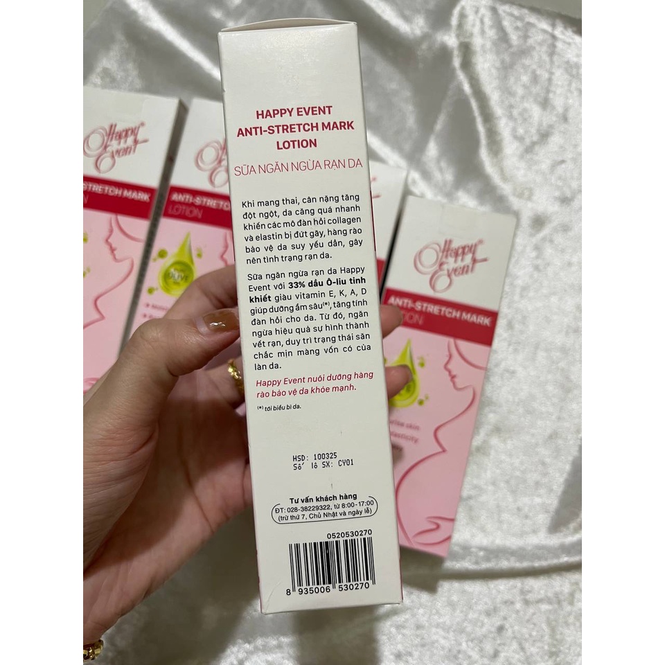 Sữa Chống Rạn Da Happy100Ml