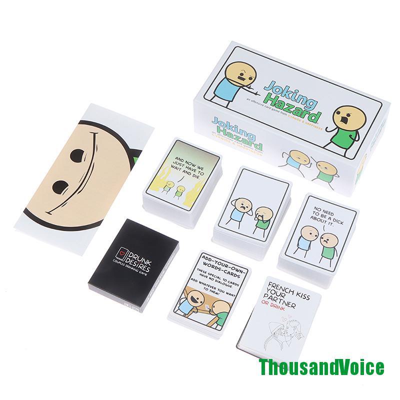 Bộ Thẻ Bài Joking Hazard Để Bàn Độc Đáo Vui Nhộn Cho Người Lớn