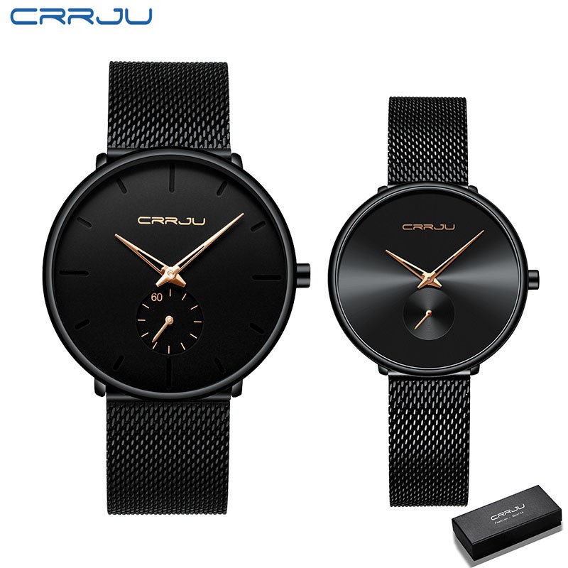 Đồng Hồ CRRJU 2150 / 2165 Chuyển Động Thạch Anh Không Thấm Nước Phong Cách Thể Thao Sang Trọng Thời Trang