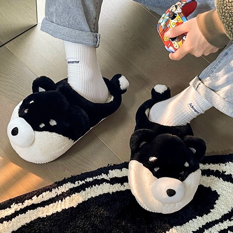 Dép lông chú cún 🐶 Shiba xinh  size 35-43