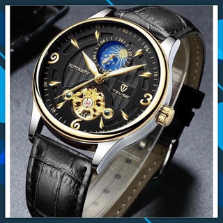 [Siêu Sale] [HOT] ĐỒNG HỒ NAM AUTOMATIC HIỆU TEVISE CHÍNH HÃNG DÂY DA ĐỦ MÀU (TẶNG KỀM HỘP)