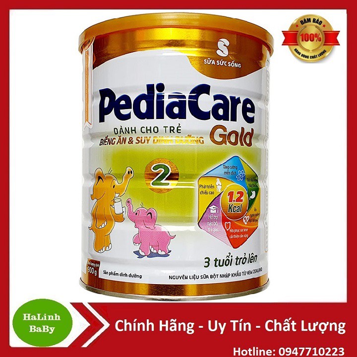 Sữa PediaCare Gold 2 900g (3 tuổi trở lên)