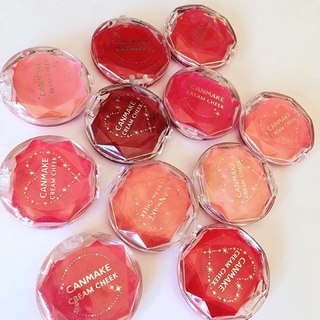 PHẤN MÁ HỒNG CANMAKE CREAM CHEEK DẠNG KEM (màu mới hot P01, P02, P03, 21)