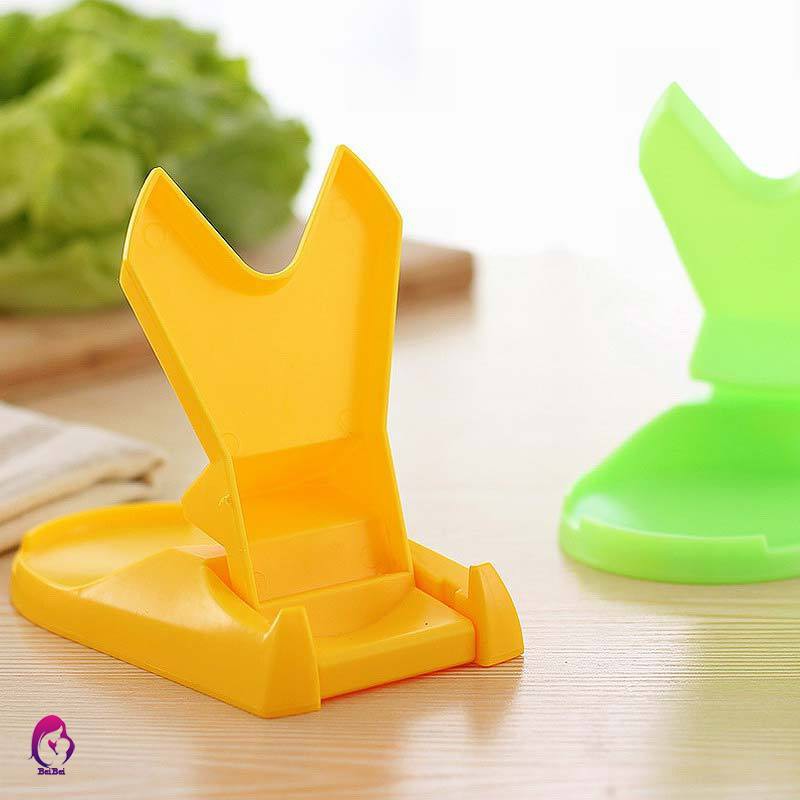 Folding Based Ladle Pot Rack Plastic Lid Pan Holder Spoon Rest Creative Cooking Pots Stand Kitchen Utensils