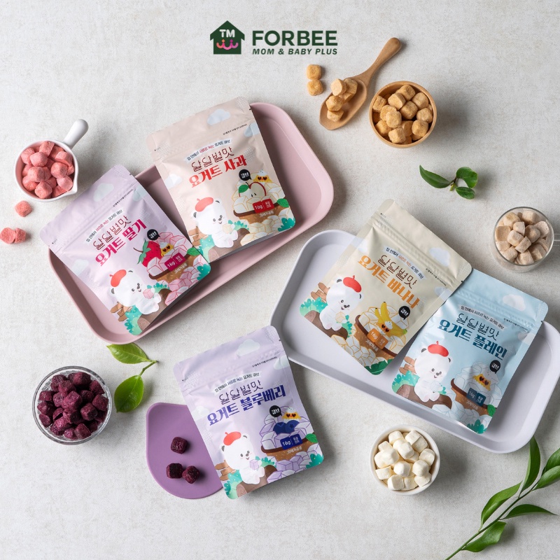 Combo 2 Gói Sữa chua khô Samdowell ALLBARM - Cho bé từ 7 tháng tuổi - FORBEE