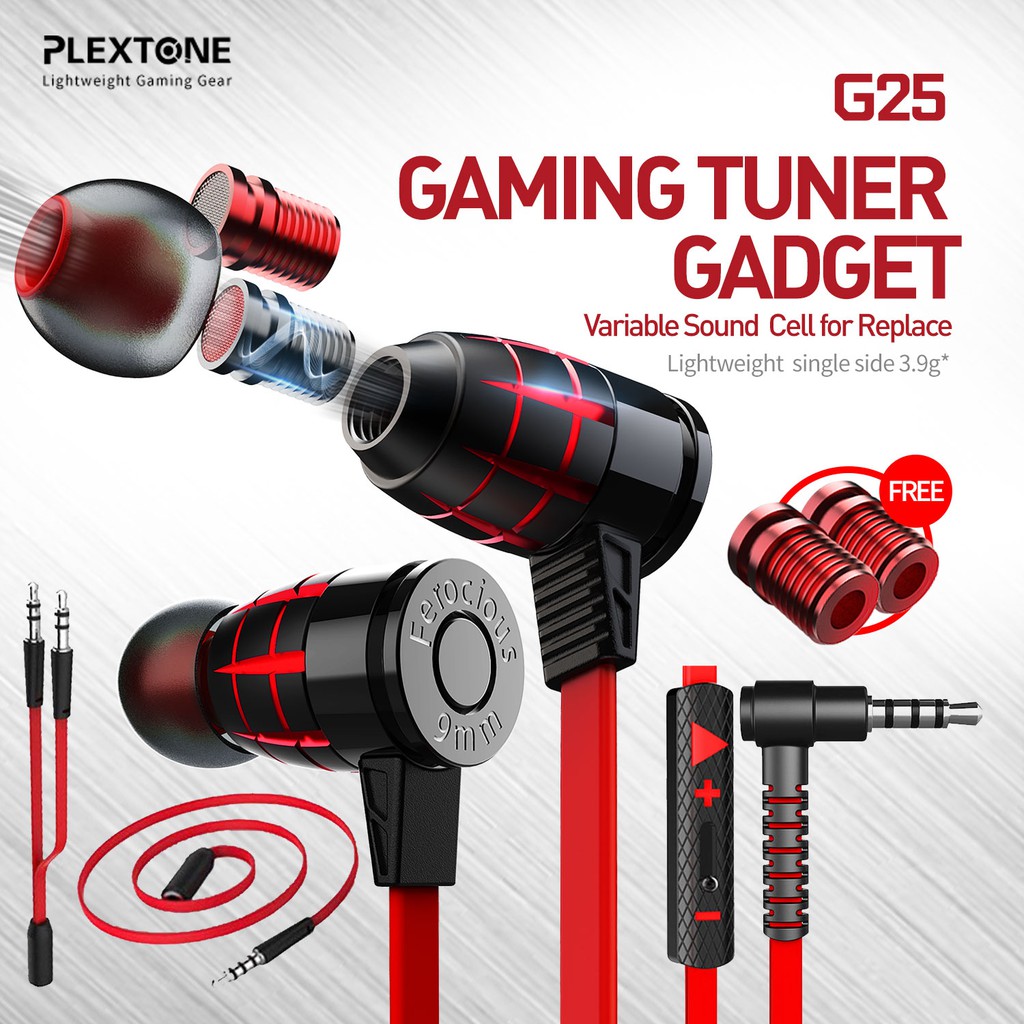 Tai nghe Chuyên game GAMING Plextone G25 Có micro model G25 JM88