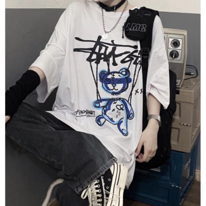 ÁO THUN, ÁO PHÔNG TAY LỠ UNISEX FORM RỘNG OVERSIZE NELLY ANIME M786 KL SHOP TTSHOP ❣ ྇