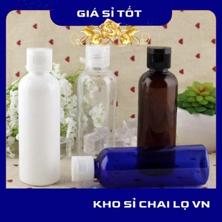 Chai chiết mĩ phẩm ❤ chai nắp bật 150ml,200ml,250ml , chai chiết mỹ phẩm , phụ kiện du lịch