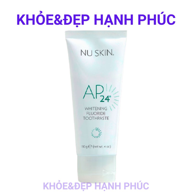 [ Mẫu mới 2021 ] Kem đánh răng AP24 Nuskin USA - 110gr - Date T1/2024