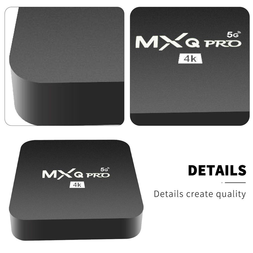 Tv Box Mxq Pro 4k Android 10.1 Chất Lượng Cao Và Phụ Kiện