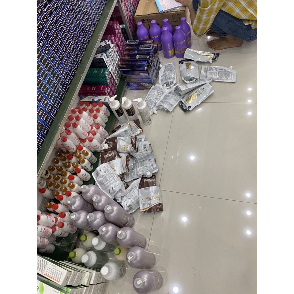 Lược nhuộm rẻ 2 đầu - phụ liệu tóc