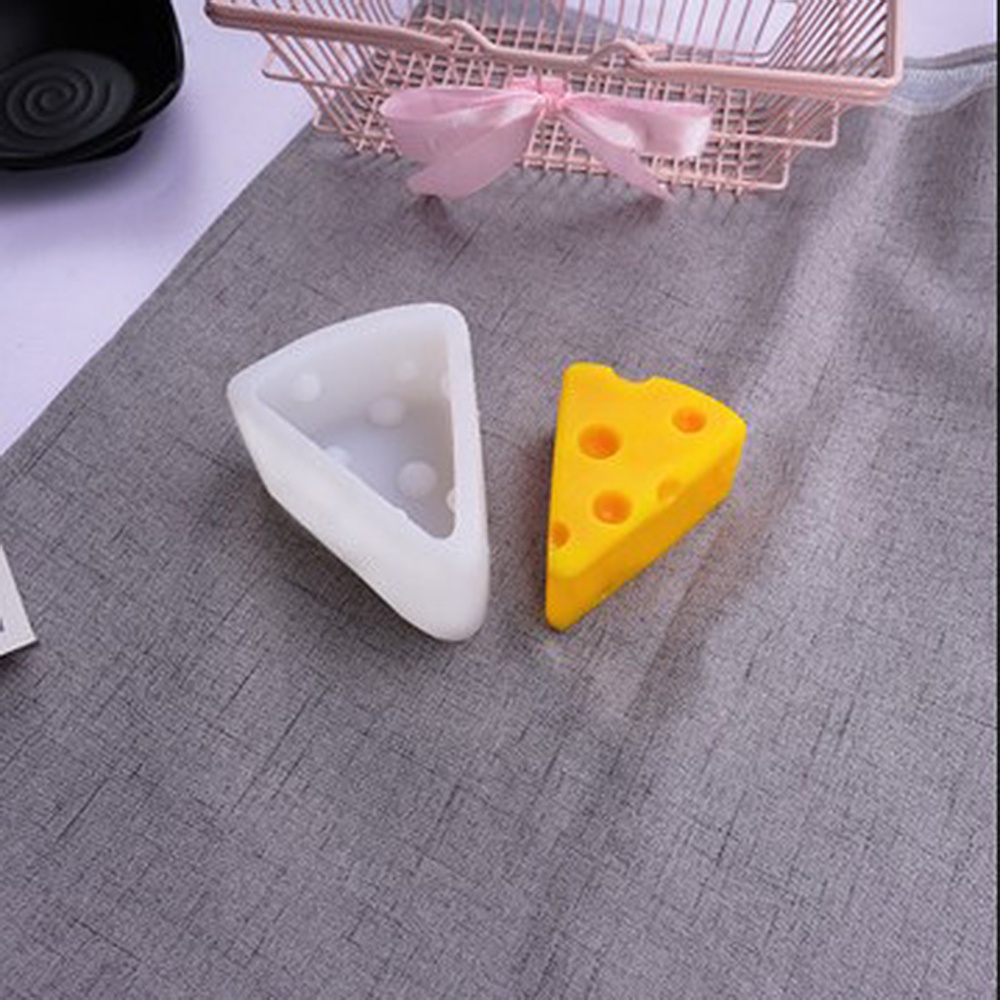 Epoch Khuôn Silicon Làm Nến / Bánh Mousse / Socola Thủ Công Hình Phô Mai Độc Đáo