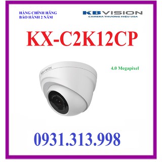 Camera Dome HDCVI hồng ngoại 4.0 Megapixel KBVISION KX-C2K12CP