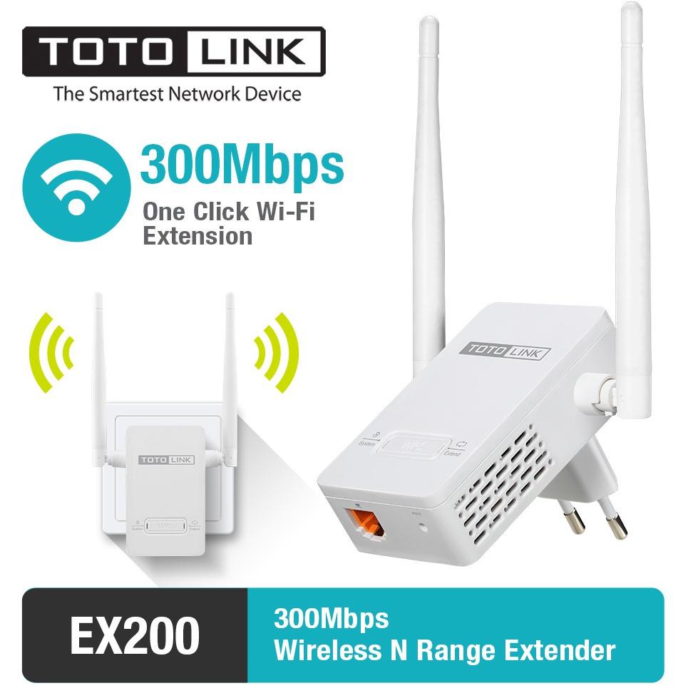 Thiết bị mở rộng không dây Totolink EX200 300Mbps 18) | WebRaoVat - webraovat.net.vn