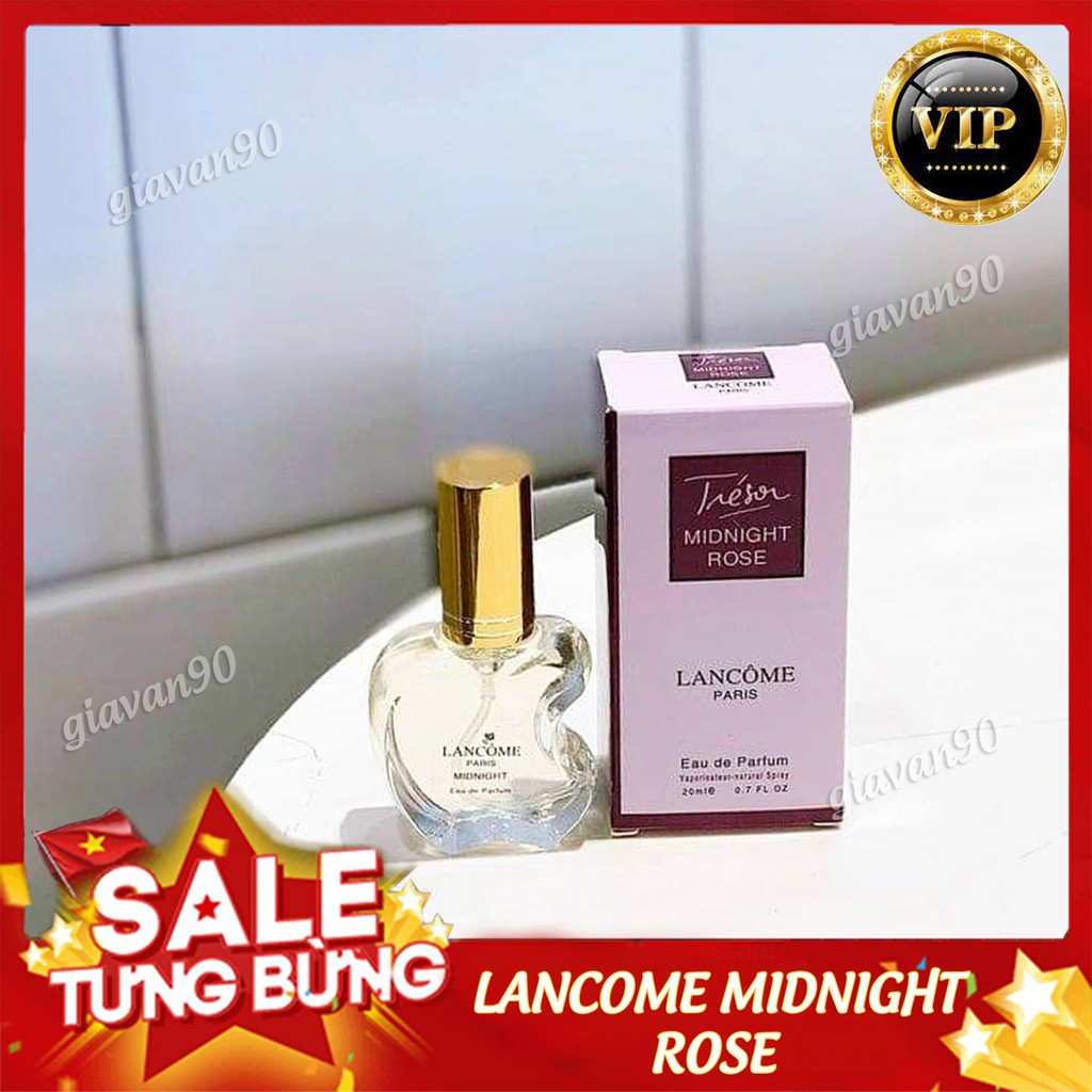 Nước hoa LANCOME MIDNIGHT ROSE ⚡CHẤT LƯỢNG CAO⚡ hương thơm thể hiện phong cách bí ẩn, hấp dẫn, đằm thắm | Thế Giới Skin Care