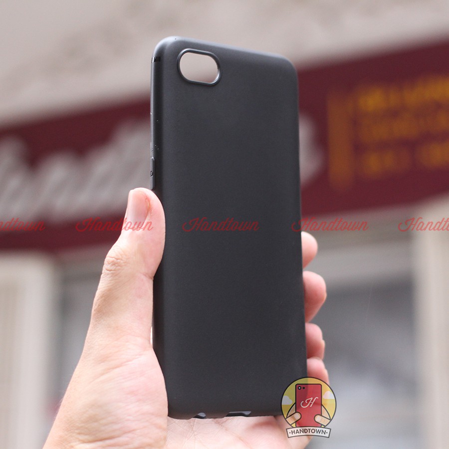 Ốp Lưng Oppo A1K Dẻo Đen Chống Ố
